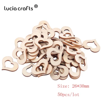 Lucia Meserii 10 stiluri de Artizanat din Lemn Ornamente lucrate Manual DIY Scrapbooking Decor E0723