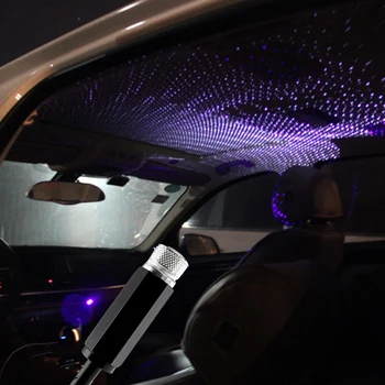 Masina Acoperiș de Stele Lumina de Noapte cu Laser Lampa de Proiecție pentru SEAT Ibiza Leon Toledo, Alhambra, Arosa Exeo FR Supercopa Mii Altea Cordoba