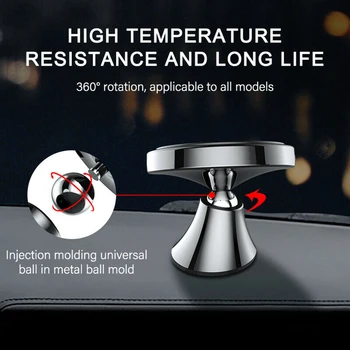 Masina noua Montare Qi Wireless Charger Pentru iPhone X XR XS Max 8 Plus Samsung S9 S8 Notă de Încărcare fără Fir Magnetic Suport Auto Suport