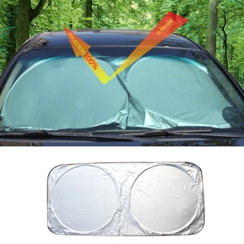 Masina Umbra de Vară Protector Parasolar Auto Fața Ferestrei Parasolar Capace Auto Soare Protector Interior Parbriz Protectie Anti UV