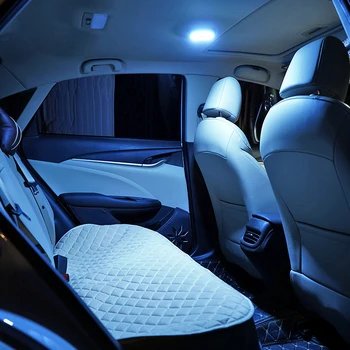 Mașină NOUĂ Lectură de Lumină Led-uri Auto de Iluminat Interior Rând Spate Interior Auto Lumina de Citit Cupola de Încărcare USB Acoperiș, Plafon Magnet Lampa