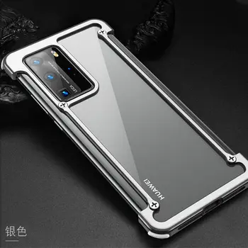 Metal Bara de protecție Caz de Telefon pentru Onoarea de 30 de Caz Shockkproof Cadru de Aluminiu Cover pentru Huawei P40 Pro P40 P30 Nova 7 6 Armura Coque Funda
