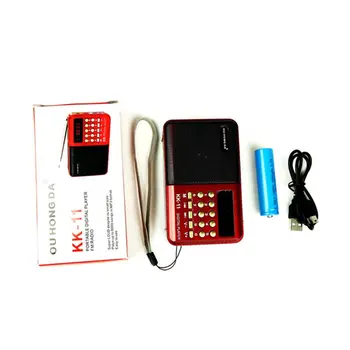 Mini Handheld Portabil K11 Radio Multifunctional Digital FM USB TF MP3 Player Boxe Dispozitive Consumabile