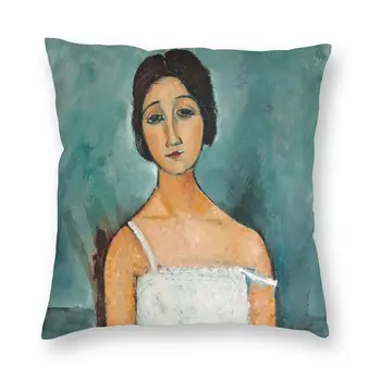 Moda Amadeo Modigliani Christina Portret Arunca de Pernă față de Pernă Decor 45x45cm Pillowcover pentru Camera de zi