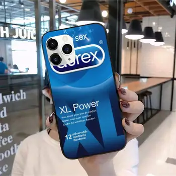 Moda sexy durex design Telefon Caz pentru iPhone 11 12 pro XS MAX 8 7 6 6S Plus X 2020 XR Mini
