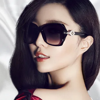 Moda Supradimensionate Gradient Strălucitoare ochelari de Soare Femei, Cadru Mare, Ochelari de Soare Nou în aer liber Strada de Ochelari Nuante UV400 Design de Brand