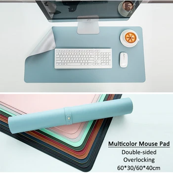 Multicolor Mari Gaming Mouse Pad Gamer Mousepad cu Calculator Mat Joc Mousepad Impermeabil Birou Mat Dublu-Side 60*30 60*40CM