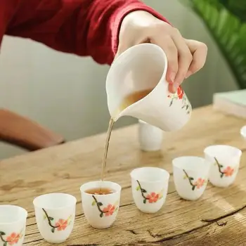 Mână-Pictat Kung Fu Ceașcă Ceașcă Mare Ceramice, Faianța Subțire Anvelope Creative Pu ' er Personal Cana Ceramica Master Cana Ceramica Cești de ceai