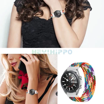 Nailon împletite solo bucla Curea pentru Fitbit-Versa 3 / Sens Watchband pentru Fitbit versa3 Accesorii ceas