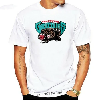 Noi Vancouver Grizzlies Logo Mens T-shirt marimea S-2XL