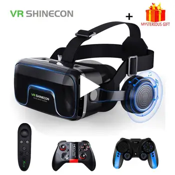 Noi VR SHINECON6 generație G04E cască versiune de telefon mobil 3D casca de realitate virtuală oglinda panoramica VR ochelari binoclu