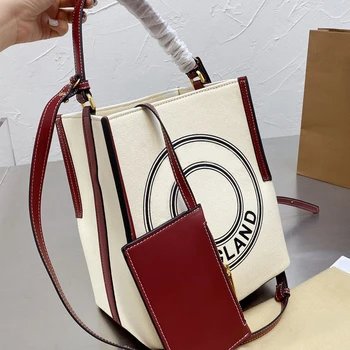 Noua Moda Canvas Tote Bag 2021 Mare Capacitate Simplu Externe Brand Stil de Umăr Geanta Shopper Sac de Femei versiunea coreeană сумка