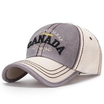 Noul Canada Capac 3d Broderie Canada Sepci de Baseball de Bumbac Os Snapback Hat Sepci Trucker Casual Tata Pălării