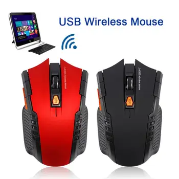 Optice USB 2.4 Ghz Wireless Mouse de Calculator Gaming Mouse Laser 1600DPI Gamer Mouse-ul Șoareci Cu Receptor USB Pentru Laptop