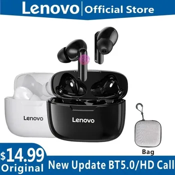 Original Lenovo XT90 Căști fără Fir Bluetooth TWS Pavilioane Impermeabil Căști HiFi Wireless Headset Cu Microfon Sport