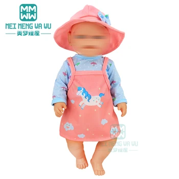 Papusa haine pentru 43-45cm jucărie new born papusa accesorii Copii costum rochie