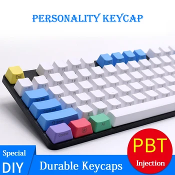 PBT Taste pentru 87/104/108 Tastatură Mecanică PBT Cheie Capace Laterale/Fata Nici unul Tipărite X Arhitectură Tasta Caps pentru Tastatura