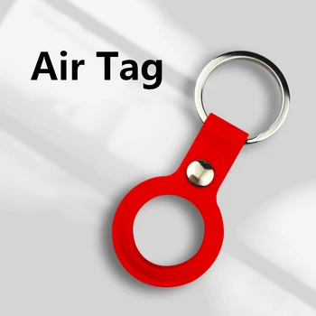 Pentru AirTags Tracker Breloc Accesorii AirTags Anti-a pierdut de Urmărire Artefact de Poziționare Aer Tag Silicon Moale husa de Protectie
