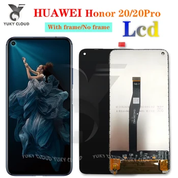 Pentru Display Huawei Honor 20 nova5t YAL-L21 LCD Touch Screen Digitizer Înlocui Pentru Huawei Honor 20 Pro YAL-AL10 YAL-L41