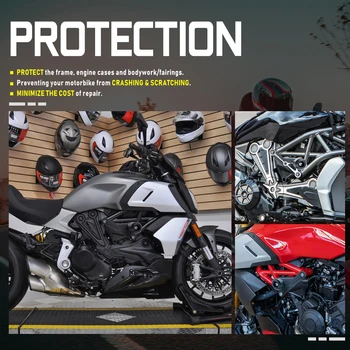 Pentru Ducati X Diavel 1260 S-2020 2019 2018 17 16 Motor Cu Stator Acoperi Caz Pentru Paza Slider Crash Pad Glisante Cadru Care Se Încadrează Protector