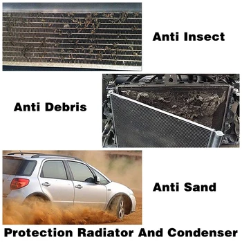 Pentru Nissan Patrol VI Y62 2010-2019 Fața Gratare Insecte Net Radiator de Protecție Condensator Capac Protecție Anti Insecte Nisip Plasă