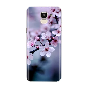 Pentru Samsung Galaxy J6 2018 Caz Moale TPU Silicon Înapoi Caz Pentru Coque Fundas Samsung J6 2018 J600F J6 Plus 2018 J610F Caz de Telefon
