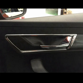 Pentru Skoda Karoq Ușă Interioară Castron Tapiterie Auto Body Styling Benzi din Oțel Inoxidabil Cadru Interior Mâner Accesorii 2020