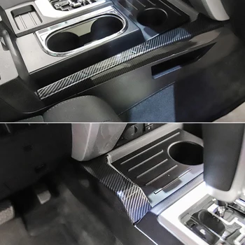 Pentru Toyota Tundra-2019 accesorii Tapiterie Interior ABS, Fibra de Carbon Partea de Viteze Poziție Capacul Panoului Ornamental