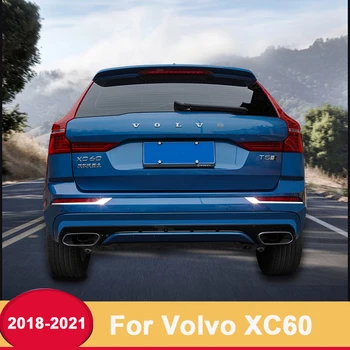 Pentru Volvo XC60 2018 2019 2020 2021 caroserie Detector ABS Tapiterie Spate Coada de Lumină de Ceață Spate Capac Lampa Cadru Autocolant Accesorii