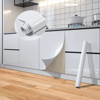 Perla Sclipici Auto-Adeziv imagini de Fundal PVC Perla Film Autocolant Decor Mobilier Dulap de Bucătărie Impermeabil Blat Autocolant