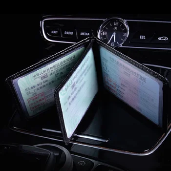 Piele Rose Auto Driver de licență Caz de Diamant Carte de IDENTITATE Titularul Cardului de Afaceri Geanta Auto Permisul de conducere Portofel Capac Pentru Audi Bmw VW