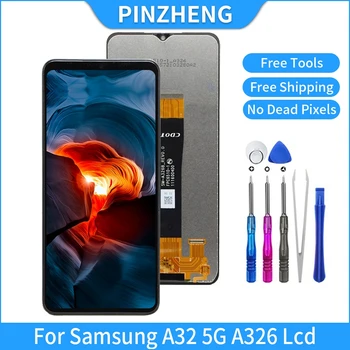 PINZHENG Original, LCD Pentru Samsung Galaxy A32 5G A326 SM-A326B SM-A326U OLED Display LCD Ecran Digitizer Înlocuirea Ansamblului