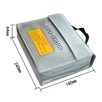 Portabil Baterie de Litiu de Paza Sac Ignifug Explozie-dovada Sac RC Acumulator Lipo de Siguranță Sac de Paza Taxa Protejarea Sac