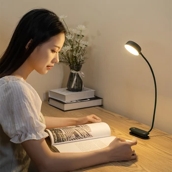 Portabil USB LED Mini Carte ușor de Citit Lumină Albă Caldă 3Colors Regla Lampa de Masa Led Lampă Flexibilă Studiu de Lumină pentru student