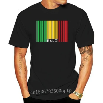 Print T Shirt Mens Cu Maneci Scurte Fierbinte Mali Stil De Coduri De Bare Pavilion - Mens Crewneck T-Shirt