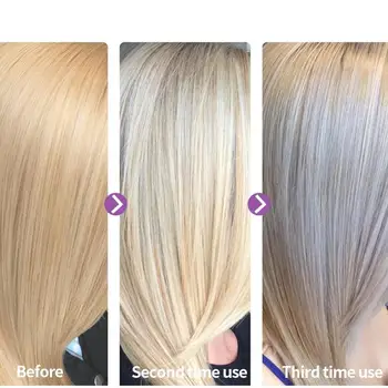Profesionale Blond Decolorat Subliniat Sampon Revitaliza Șampoane Violet Sampon Eficient Pentru Păr Blond I5J2