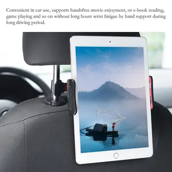 Protecție Tablet Stand Titular 360° Rotație Auto Tetiera Muntele Comprimat Telefon De Spătarul Scaunului Tetiera Montare Suport Accesorii Auto