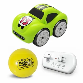 RC Senzor Inteligent de Control de la Distanță de Desene animate Mini Masina de Radio Controlate Autoturisme Electrice Modul Inteligent de Muzică Ușoară pentru Copii
