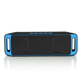 SC208 Bluetooth Wireless Audio Difuzor Amplificator Stereo Subwoofer Difuzor Portabil USB TF si Radio FM Built-in Microfon Dual Bass