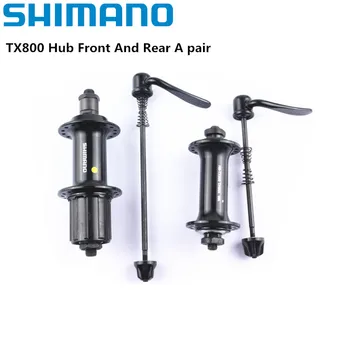 Shimano TOURNEY TX800 Serie TX800 Butuc Fata Si Spate Pentru MTB Bicicleta Butuc Spate Cu Eliberare Rapidă 32H Munte Biciclete Hub