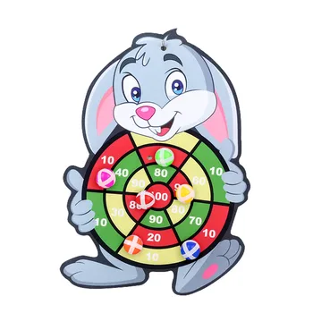 Siguranța Minge Lipicios Țintă Darts Jucărie Dartboards Jucărie Set Clasic De Desene Animate Joc De Darts Kit De Pentru Copii, Jocuri De Interior