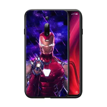 Silicon husa Marvel Iron Man Pentru Xiaomi Redmi K40 K30i K30T K30S K20 10X MERGE S2 Y2 Pro Ultra Caz de Telefon