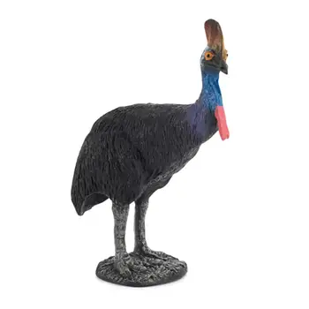 Simulare PVC Papagal Salbatic Flamingo Animale Figurine Copil de Educație Timpurie de Cunoaștere Jucărie Acasă Decor de Masă Ornamente