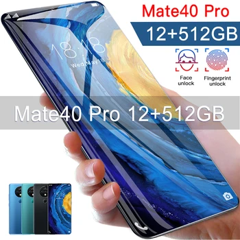 SMARTPHONE Mate40 Pro Android Celular 8GB 256GB telefon MOBIL Deblocat 5G 5000mAh 5.8