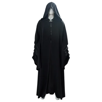 Steaua Cosplay Costum Darth Sidious Totii Palpatine Halat Mantie Neagră Costum De Halloween Bărbați Femei