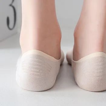 Stil Nou De Primăvară Bumbac Plasă Gol Femeie Respirabil Drăguț Macaron Culoare No Show Socks Stradă De Moda Harajuku Glezna Șosete