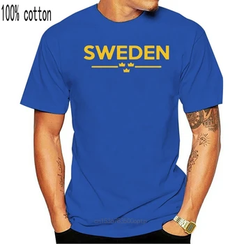 SUEDIA TRE COROANE de epocă bornmade în Suedia Stockholm nativ T-shirt S-5XL
