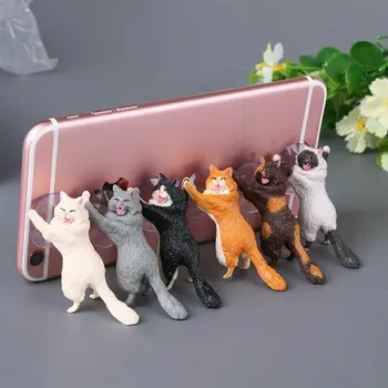 Suport De Telefon Pisica Drăguț Tablete Birou Suport Telefon Mobil, Stand Animal Suport Pentru Xiaomi IPhone Huawei Telefon Mobil Accesorii