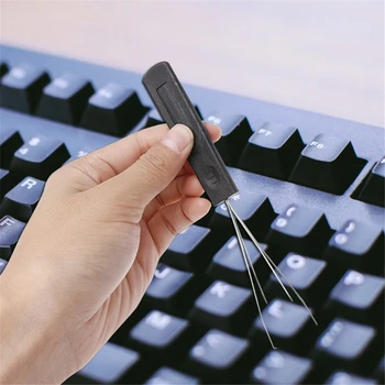 Sârmă de oțel Cheie Tastatură Tastă Tragator Mâner de Plastic Remover cu Descărcare de Oțel Instrumente de Curățare