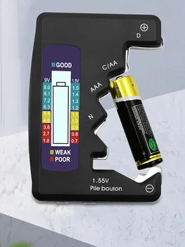 Tester baterie Ecran LCD Tensiune de la Baterie Dispozitiv de Măsurare a Ridicat de Compatibilitate Gama de Testare Rezultate Rapide Compact Caracteristici